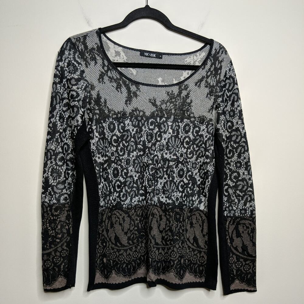 Nic + Zoe Pullover Sweater - Size M - GUC